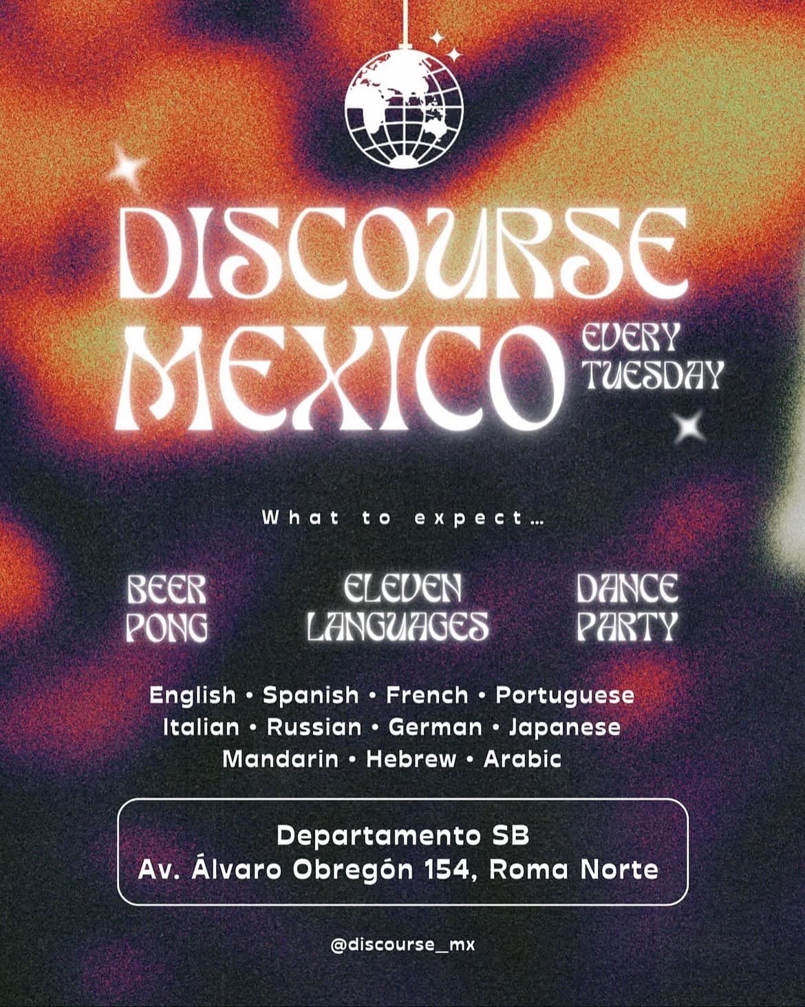 Discourse Mexico — Beer Pong, Eleven Languages, Dance Party