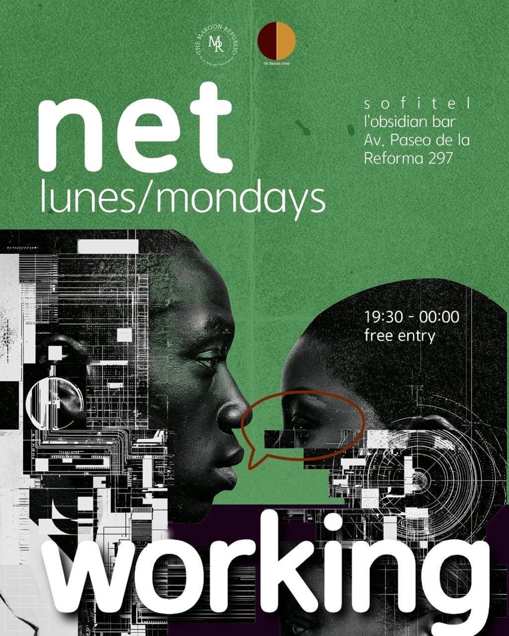 NET Working — Mondays at L'Obsidian Bar